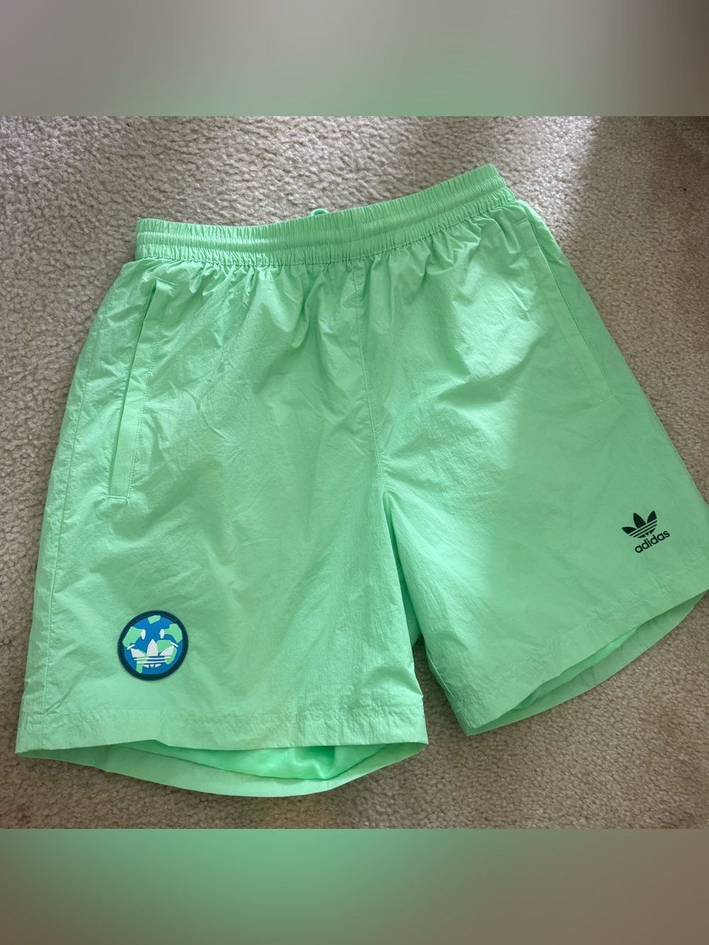 Adidas originals Men's Happy Earth Athletic Swim Shorts - Picture 2 of 6